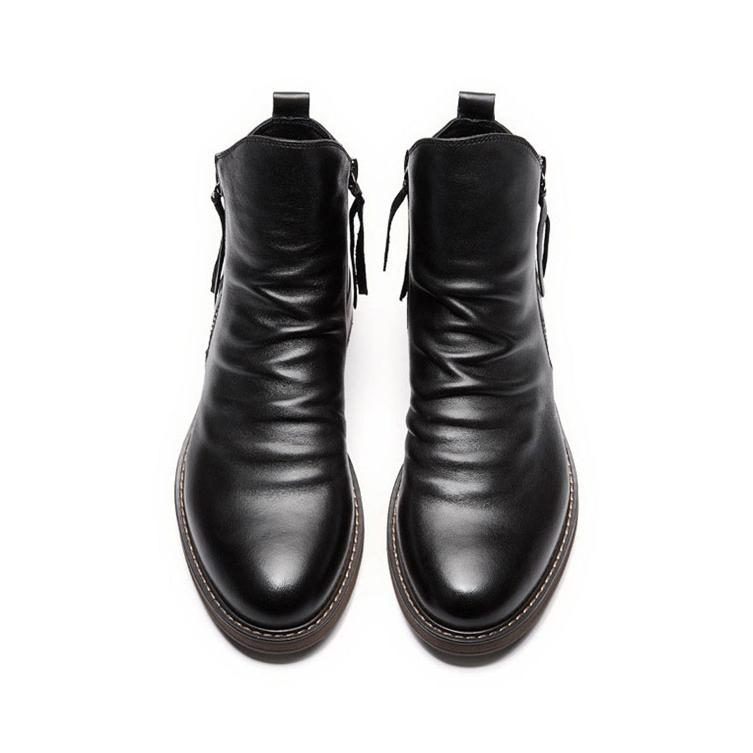 Bottines à Zip Latéral Homme