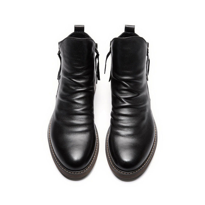 Bottines à Zip Latéral Homme