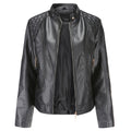Veste Courte Col Montant Matelassé Femme