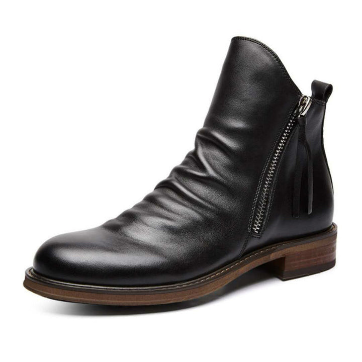 Bottines à Zip Latéral Homme