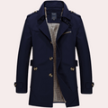Men's Mid-Length Trench Coat