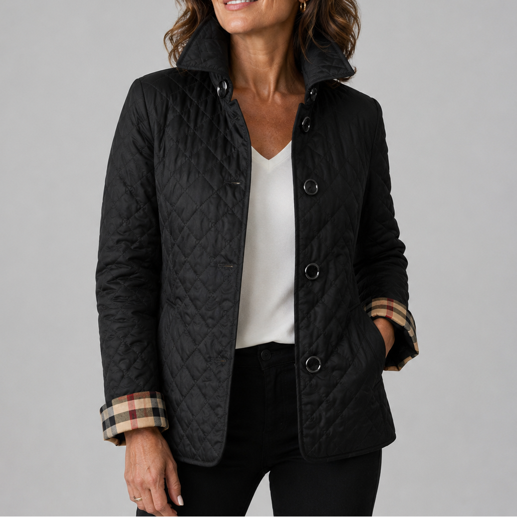 Veste Matelassée Courte Femme