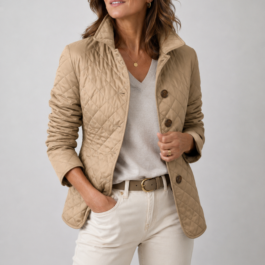 Veste Matelassée Courte Femme