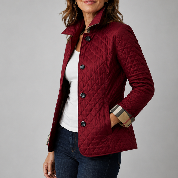 Veste Matelassée Courte Femme
