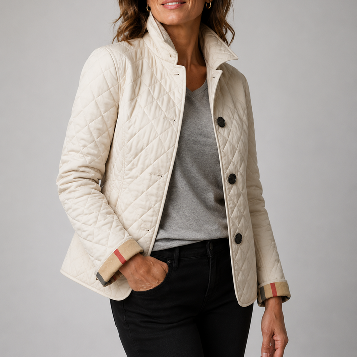 Veste Matelassée Courte Femme