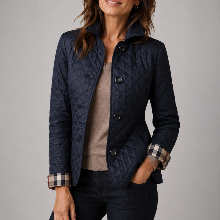 Veste Matelassée Courte Femme