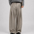 Pantalon Large à Plis Homme