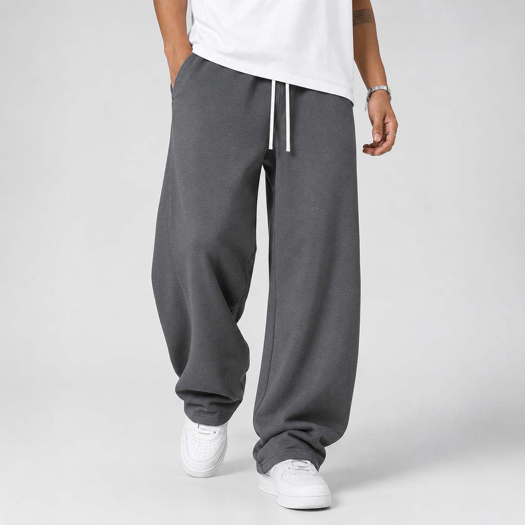 Pantalon Large à Cordon Homme