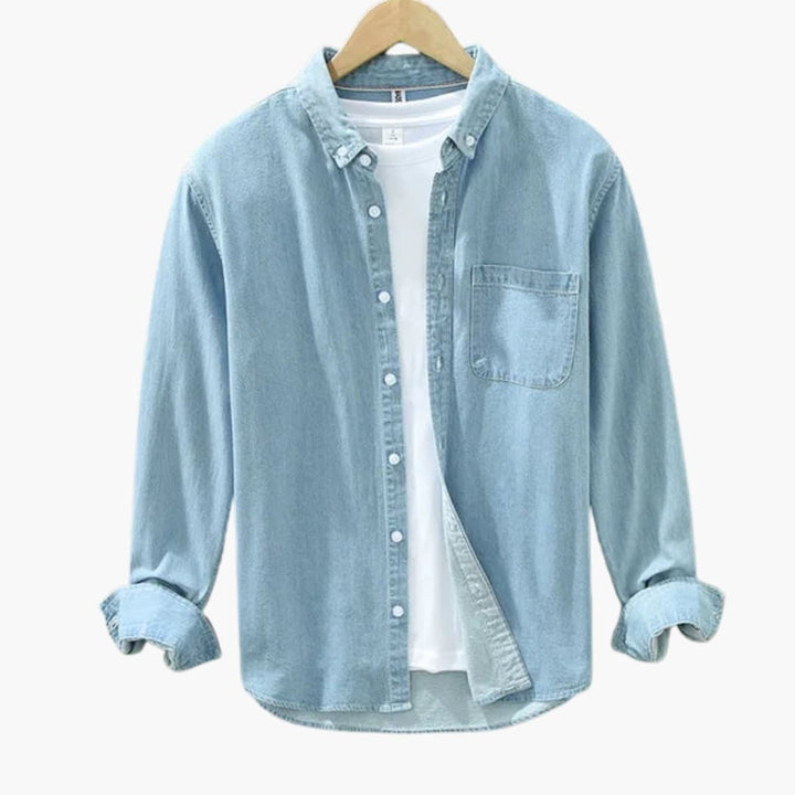Chemise Boutonnée Casual Homme