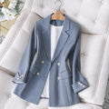 Women's long fitted blazer