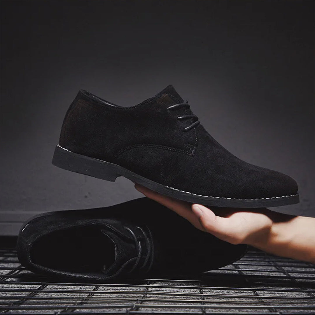 Derbies à Lacets Effet Daim Homme