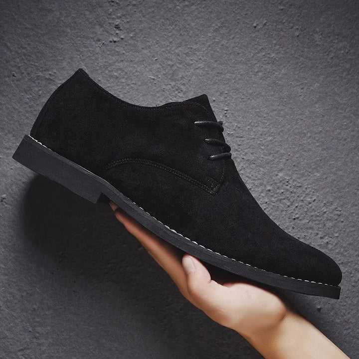 Derbies à Lacets Effet Daim Homme