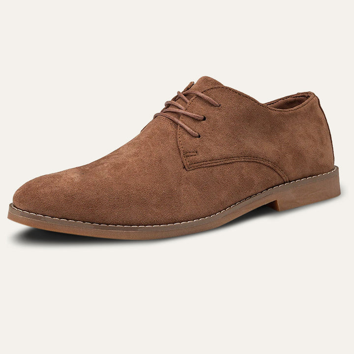Derbies à Lacets Effet Daim Homme