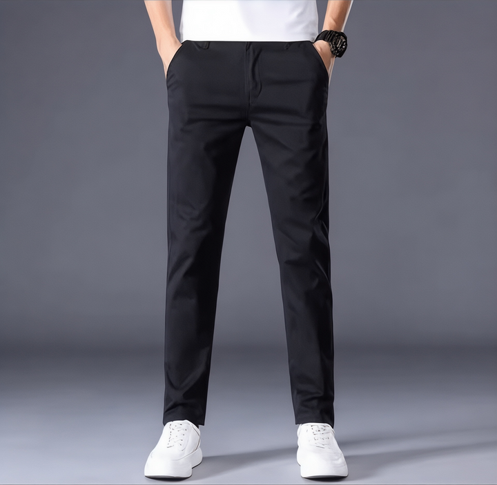 Pantalon Chino à Coupe Ajustée Homme