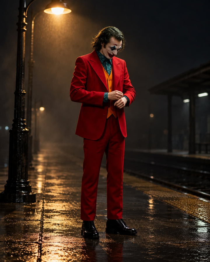 Déguisement Joker Halloween avec Costume Homme