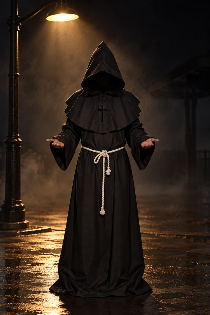 Déguisement Moine Halloween à Capuche Unisexe