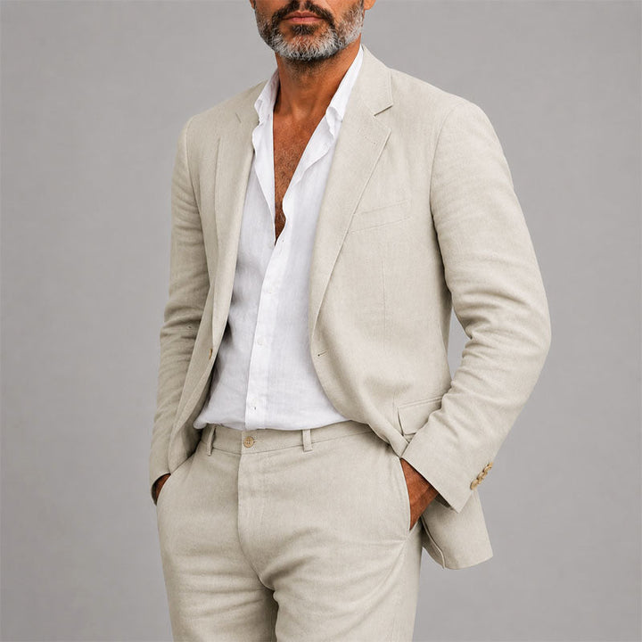 Costume Deux Pièces Élégant Homme