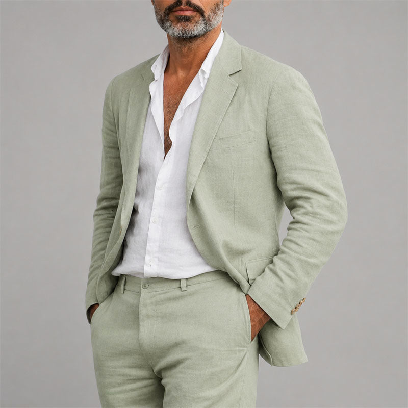 Costume Deux Pièces Élégant Homme