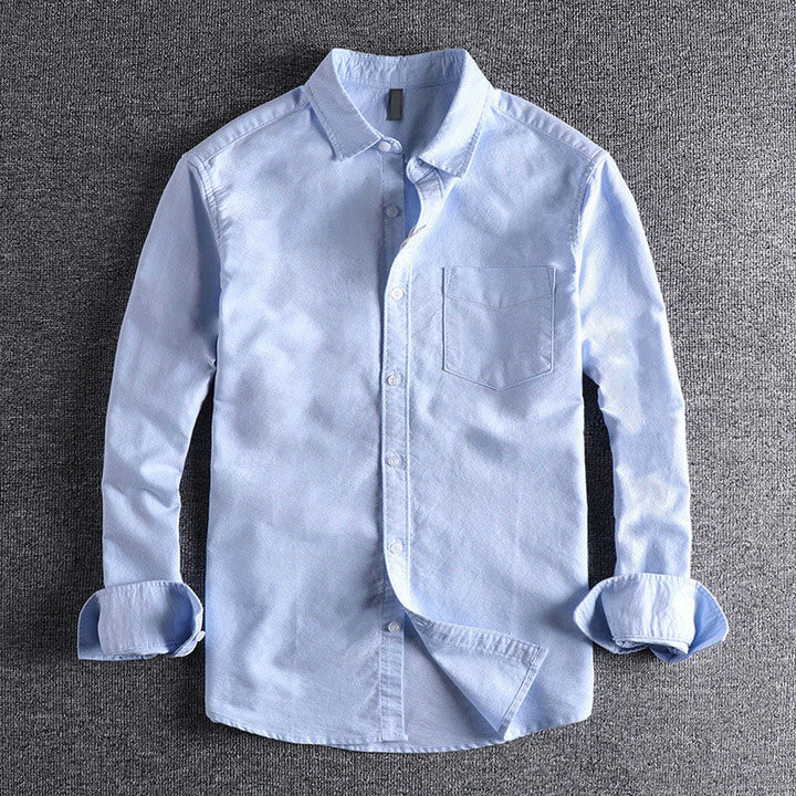 Chemise Décontractée à Manches Longues Homme