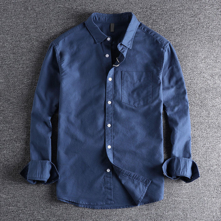 Chemise Décontractée à Manches Longues Homme