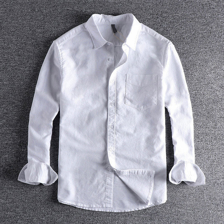 Chemise Décontractée à Manches Longues Homme