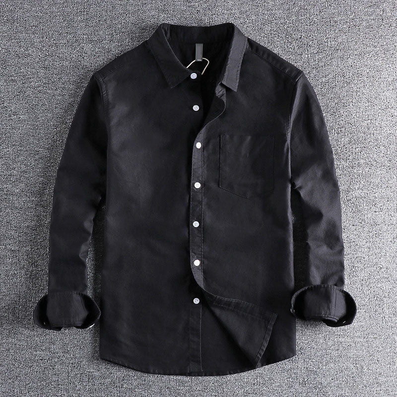 Chemise Décontractée à Manches Longues Homme