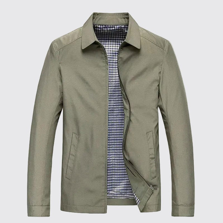 Veste Légère Zippée Décontractée Homme