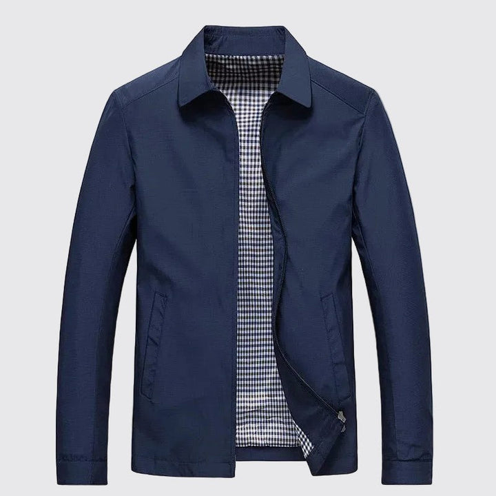 Veste Légère Zippée Décontractée Homme