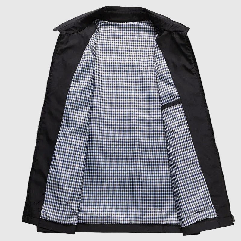 Veste Légère Zippée Décontractée Homme