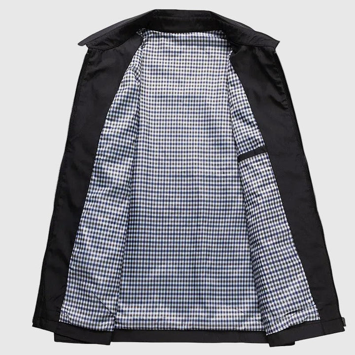 Veste Légère Zippée Décontractée Homme