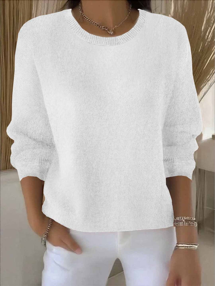 Pull Ample à Manches 3/4 Femme