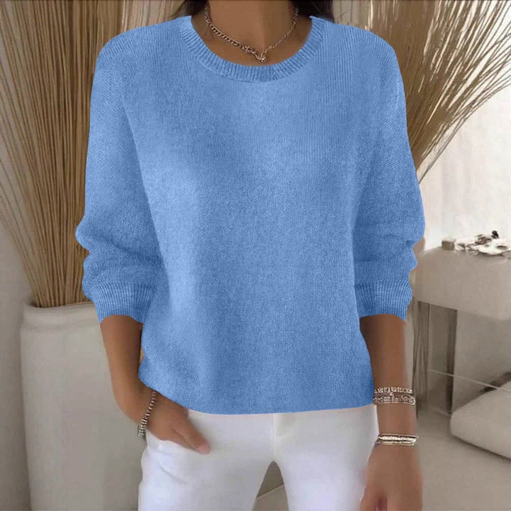Pull Ample à Manches 3/4 Femme