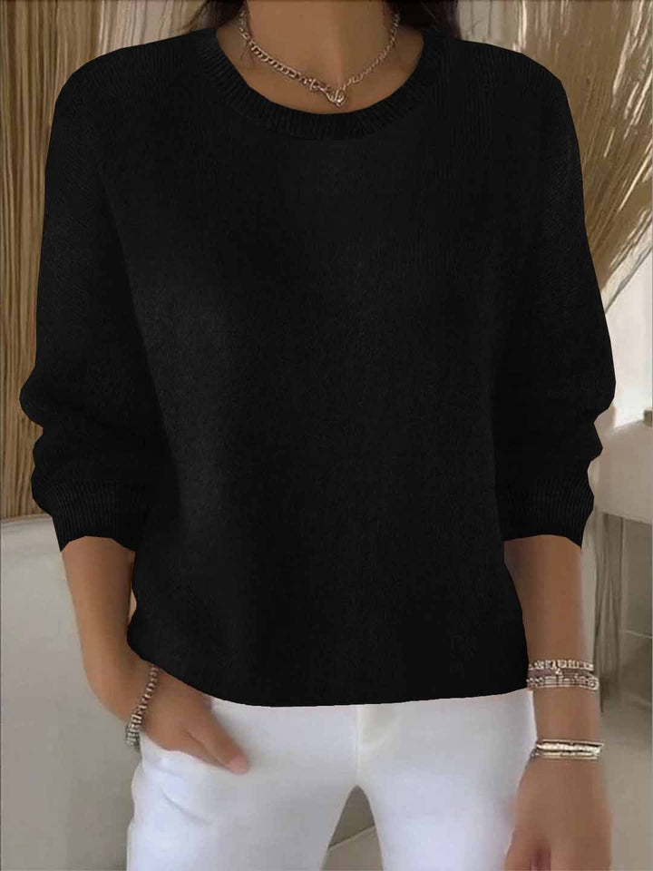 Pull Ample à Manches 3/4 Femme