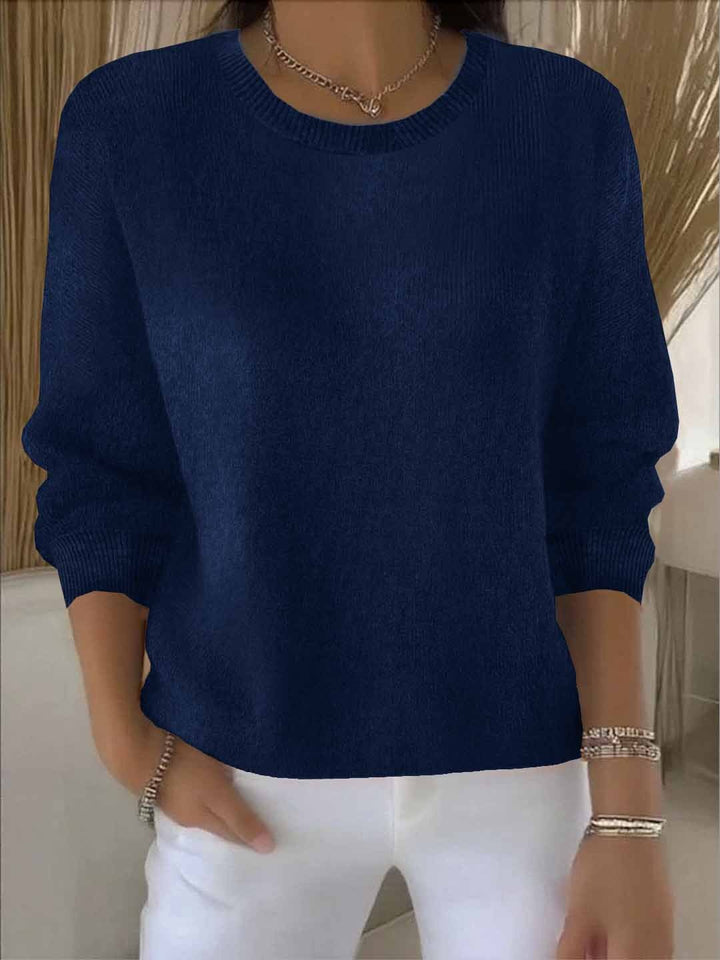 Pull Ample à Manches 3/4 Femme
