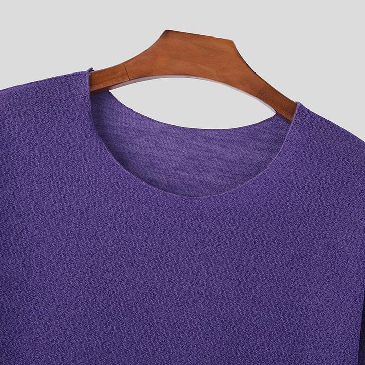 Pull à Col V et Manches Longues Homme