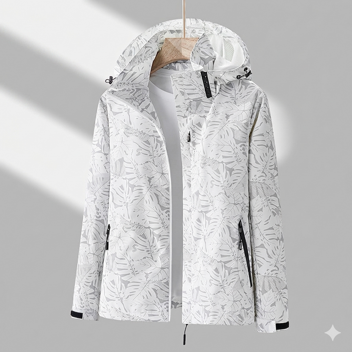 Veste à Capuche Imprimée Femme