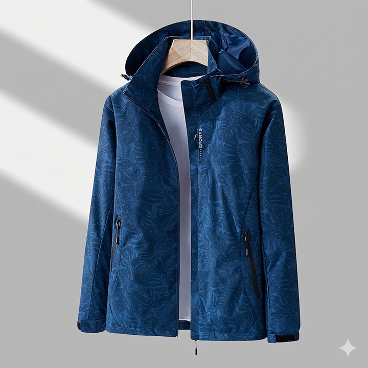 Veste à Capuche Imprimée Femme