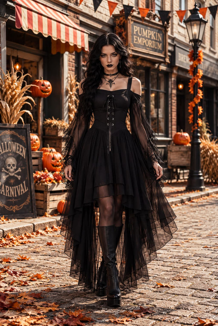 Déguisement Vampire Gothique Halloween Femme
