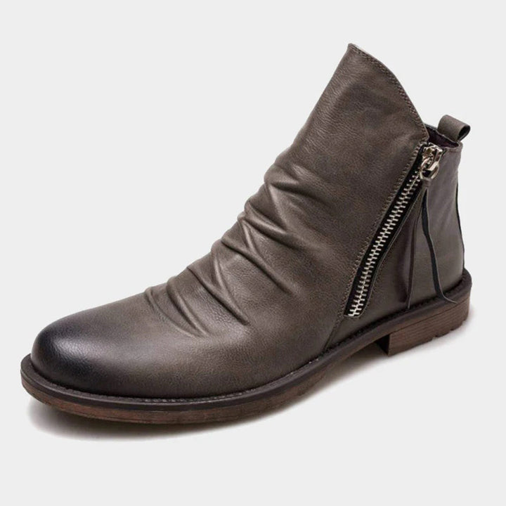 Bottines à Zip Latéral Homme
