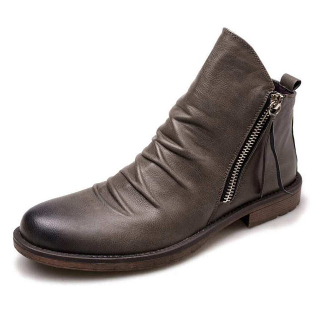 Bottines à Zip Latéral Homme