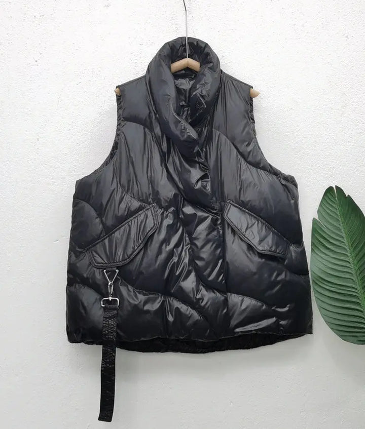 Gilet Matelassé Oversize Femme