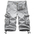 Men's Multi-Pocket Cargo Bermuda Shorts