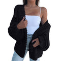 Gilet en Maille Ajourée Femme