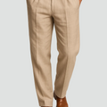Men's Pleated Dress Trousers