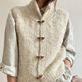 Gilet Sans Manches à Col Montant Femme