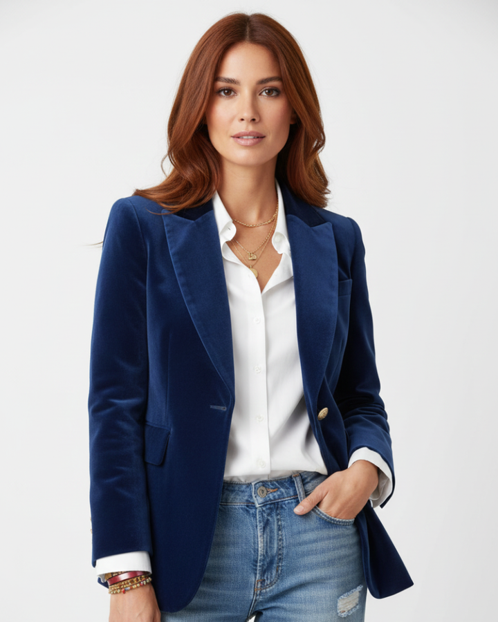 Blazer Élégant Ajusté Femme