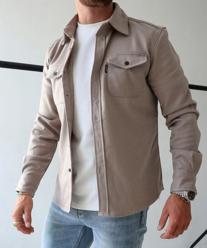 Surchemise Utilitaire Décontractée Homme