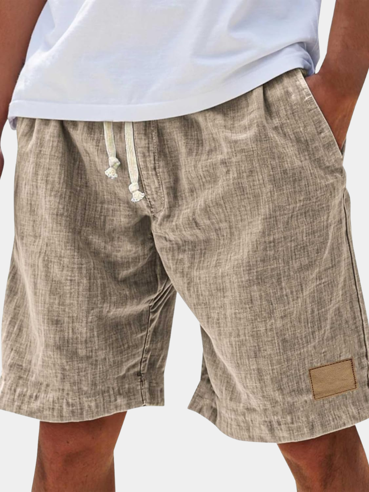 Short En Lin Décontracté Homme