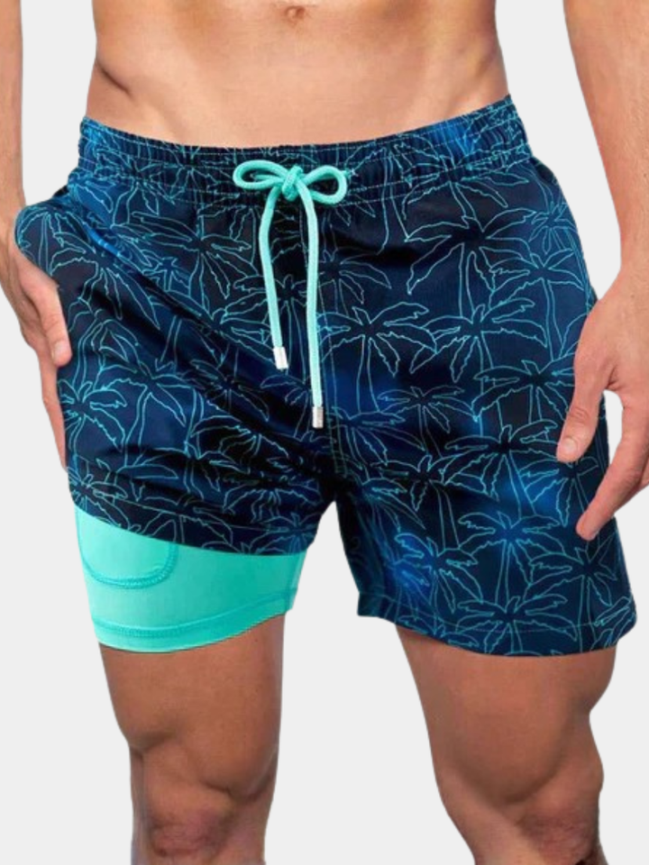 Short De Bain Imprimé Homme