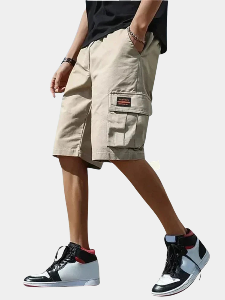 Short Cargo Décontracté Multi Poches Homme